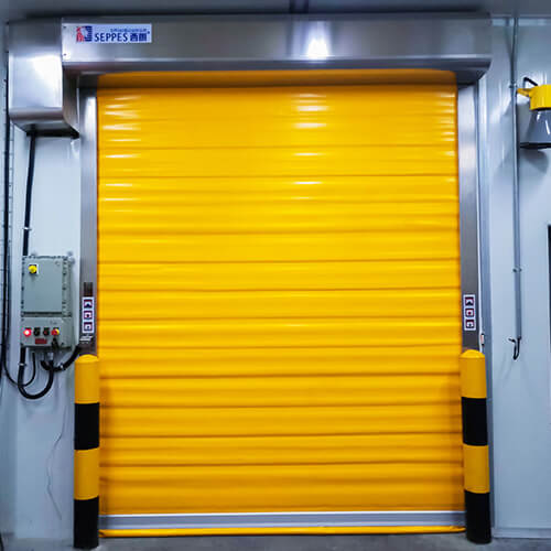 出口新西兰保温快速门 | 专为食品冷库设计的节能恒温解决方案