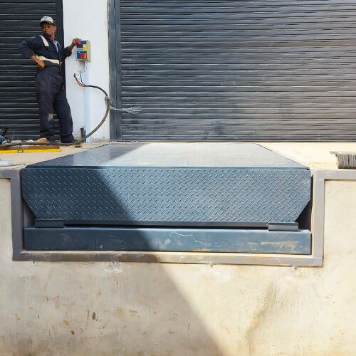 出口肯尼亚的基坑式液压装卸平台