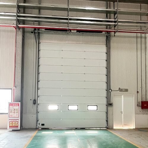美的电器制造厂房提升门