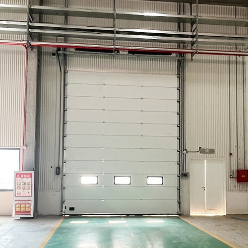 美的电器制造厂房提升门