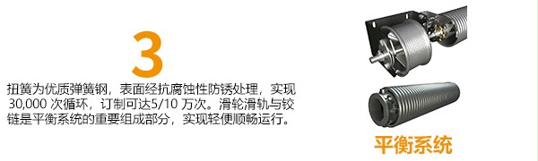 提升门平衡系统
