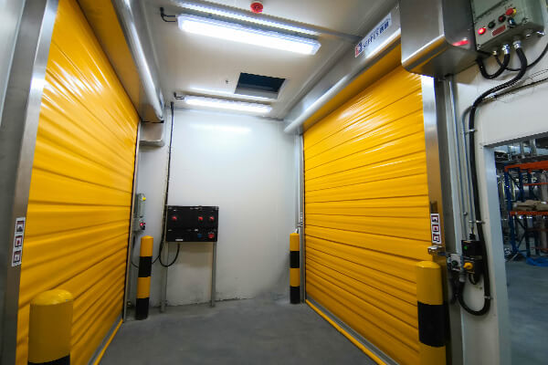 出口新西兰保温快速门