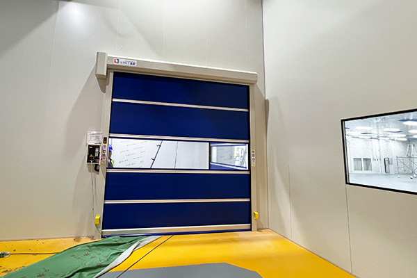 出口仓储车间自动化快速门