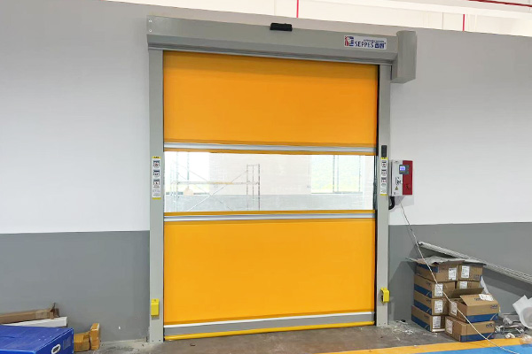 出口仓储车间自动化快速门